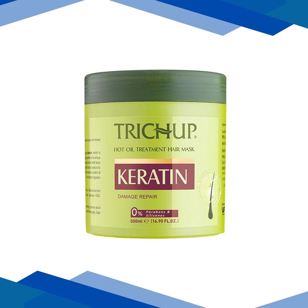 Trichup Keratin Hot Oil Treatment Hair Mask Damage Repair 500ml