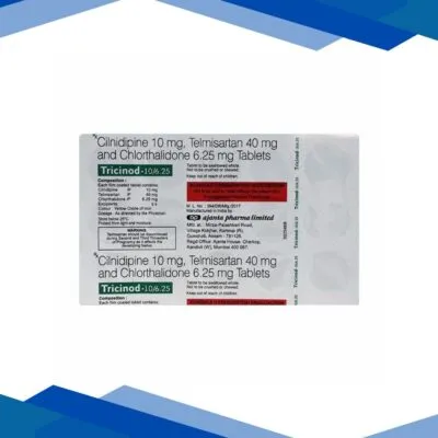 Tricinod 10/6.25Mg Tablet 15’s