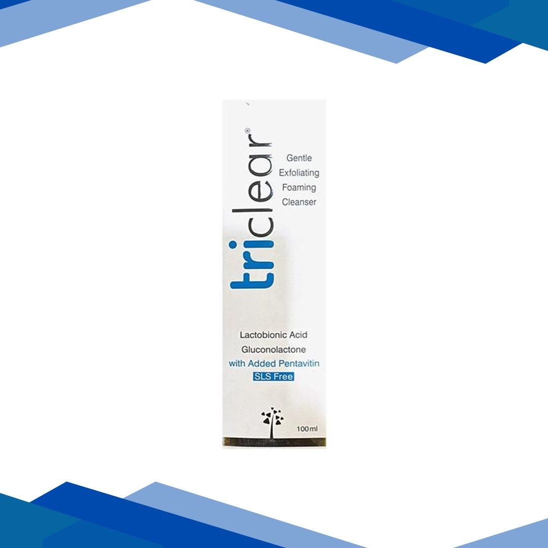 TRICLEAR GENTLE EXFOLIATING FOAMING Cleanser 100ml