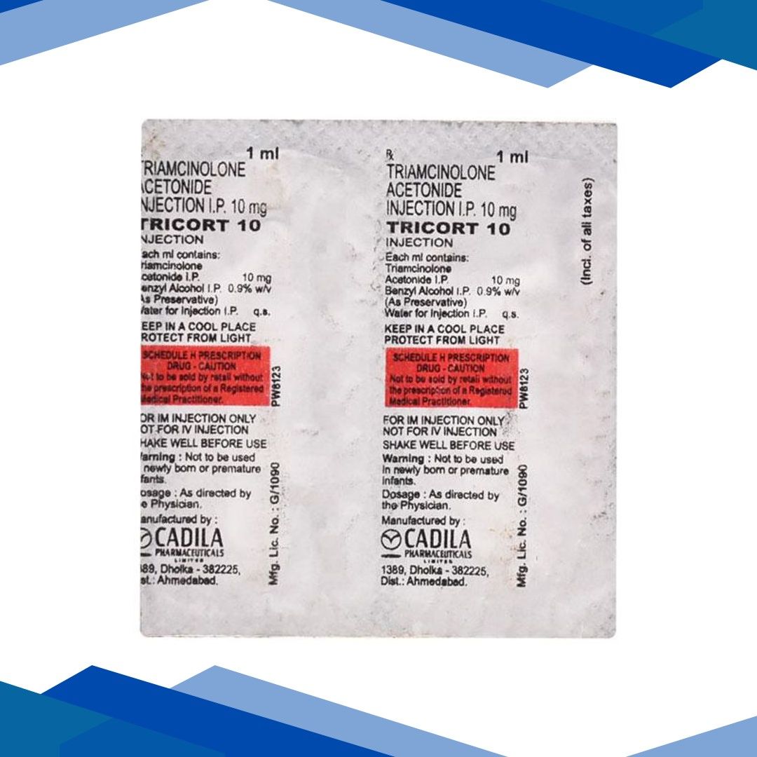 Tricort 10mg Injection 1ml