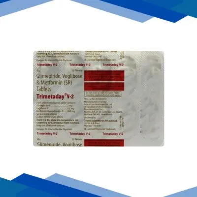 Trimetaday V 2mg Tablet 10’S