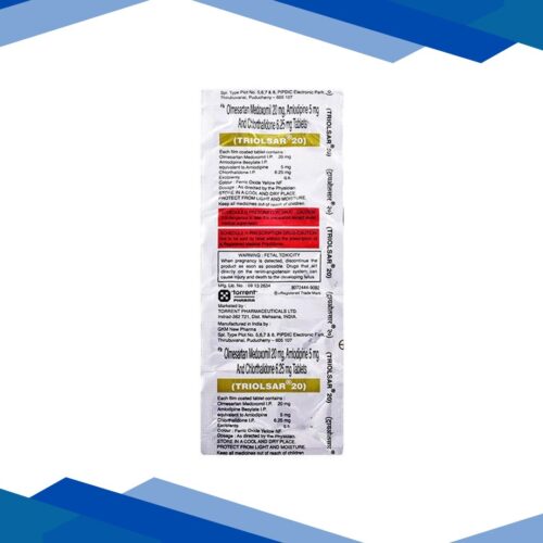 Triolsar 20mg Tablet 10’S