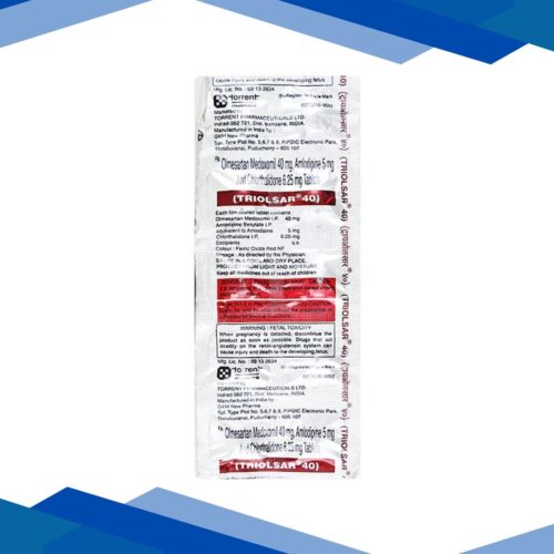 Triolsar 40mg Tablet 10’S