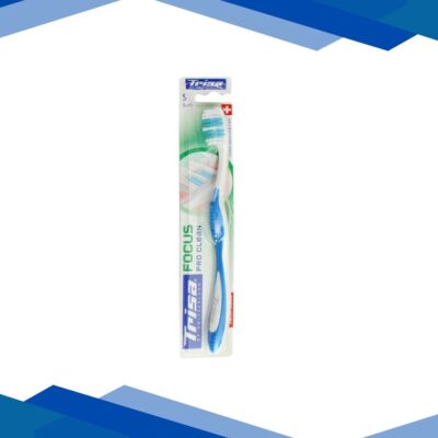 Trisa Focus Pro Clean Soft Toothbrush 1’s