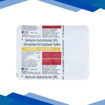 Trivoglitor Forte 1mg Tablet 10’S