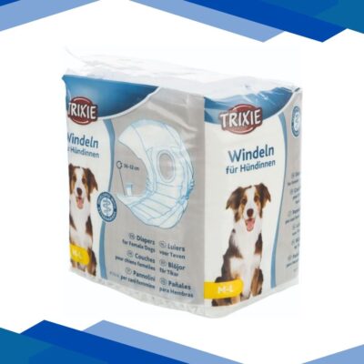 Trixie Diapers For Female Dogs M to L (36 to 52 cm) 12’s
