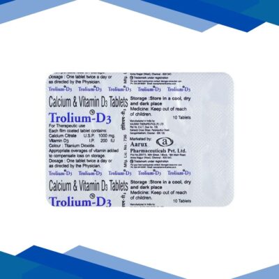TROLIUM D3 Tablet 10’s
