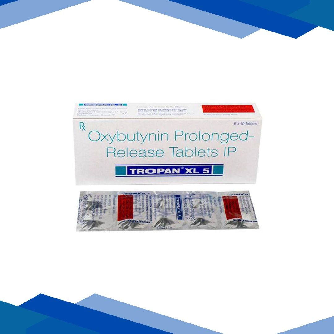 Tropan XL 5mg Tablet 10’S