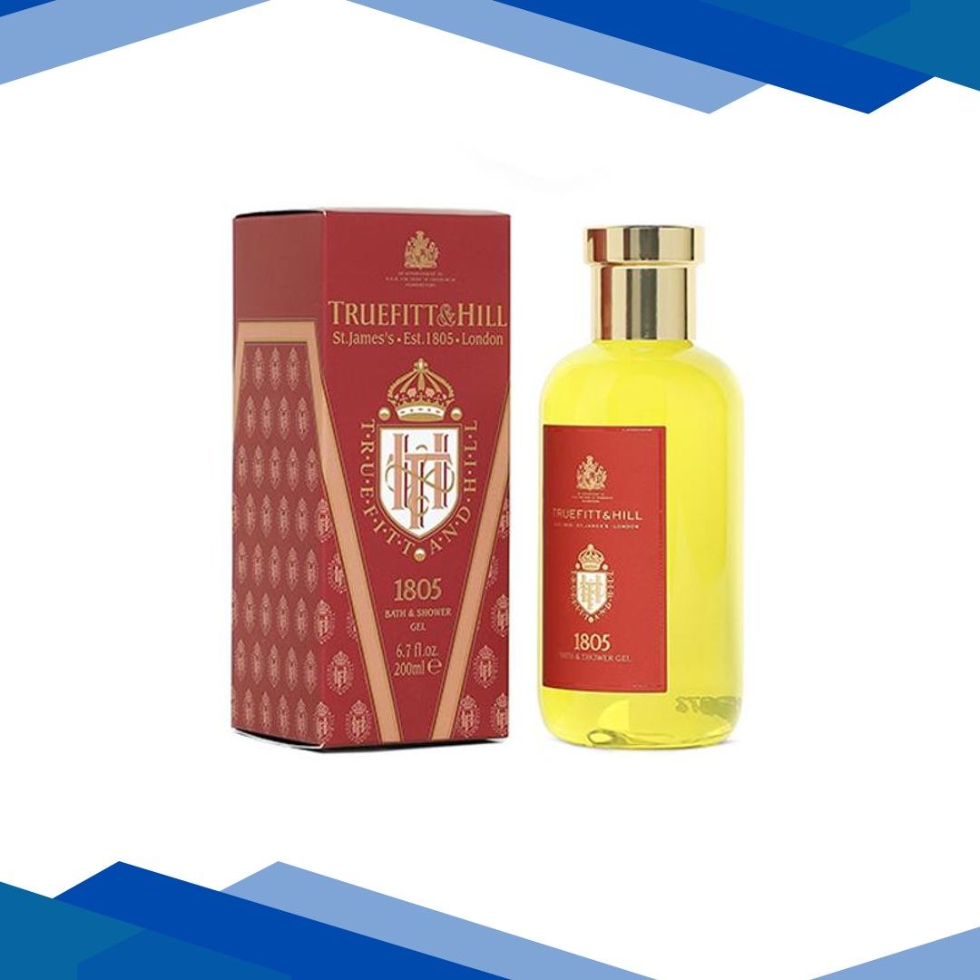 Truefitt and Hill 1805 Bath and Shower Gel Essential Grooming 200ml