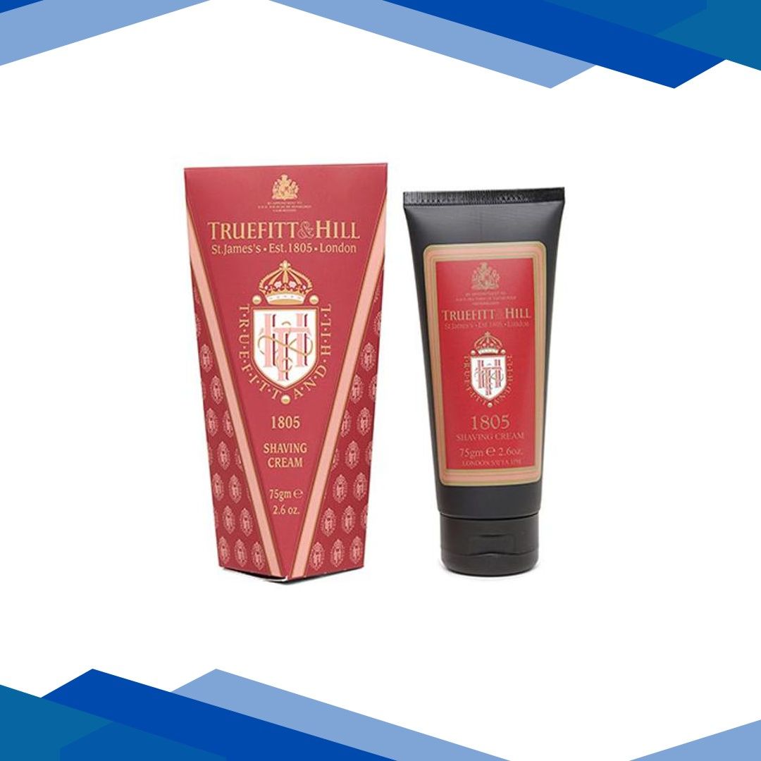 Truefitt and Hill 1805 Shave Cream Tube Essential Grooming Collection 75 gm
