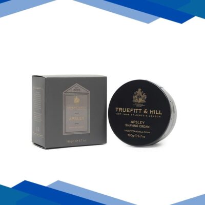 Truefitt and Hill Apsley Shave Cream Bowl Essential Grooming Collection Best For Dry Skin 190 gm