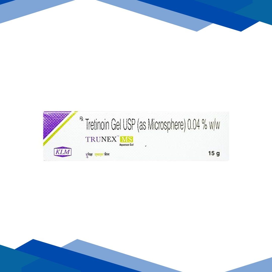 Trunex MS Aqueous Gel 15gm
