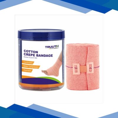 Truuth Crepe Bandage (6 cm x 4 mtr)