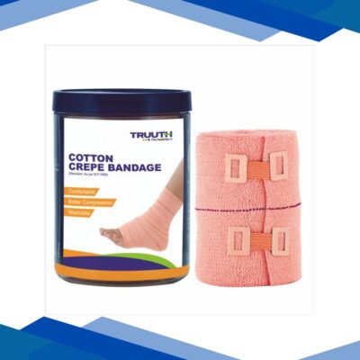 Truuth Crepe Bandage (8 cm x 4 mtr)