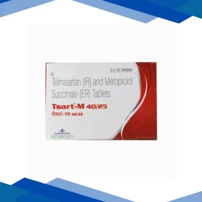 Tsart M 40/25mg Tablet 10’S