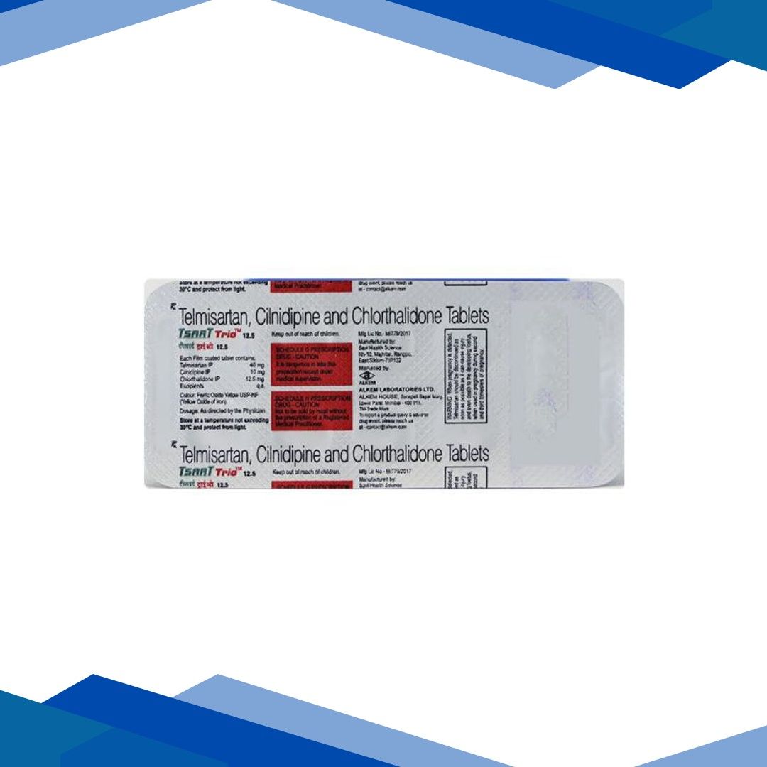 Tsart Trio 12.5mg Tablet 10’S