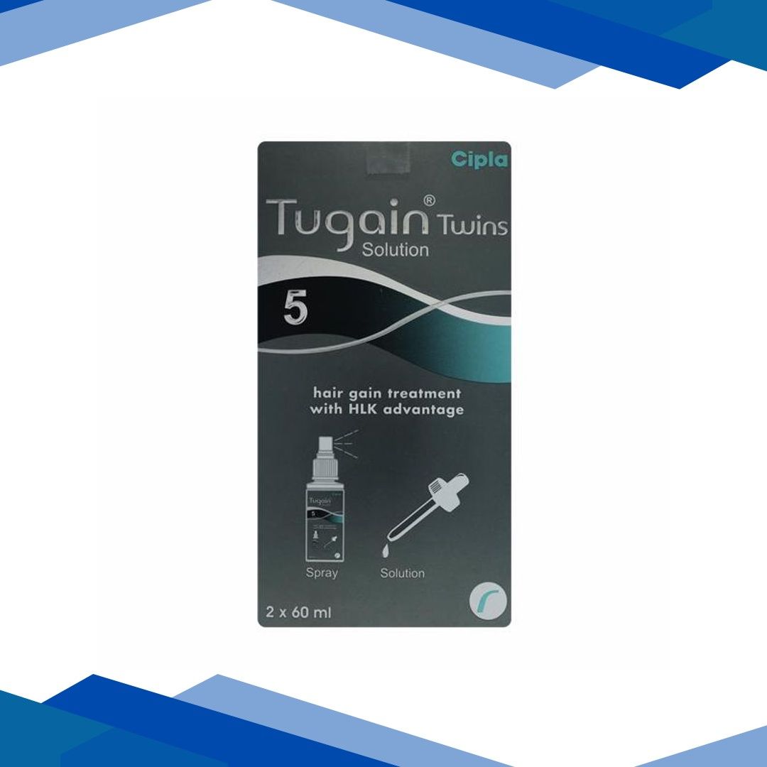 TUGAIN TWINS 5 Solution 2X60ml
