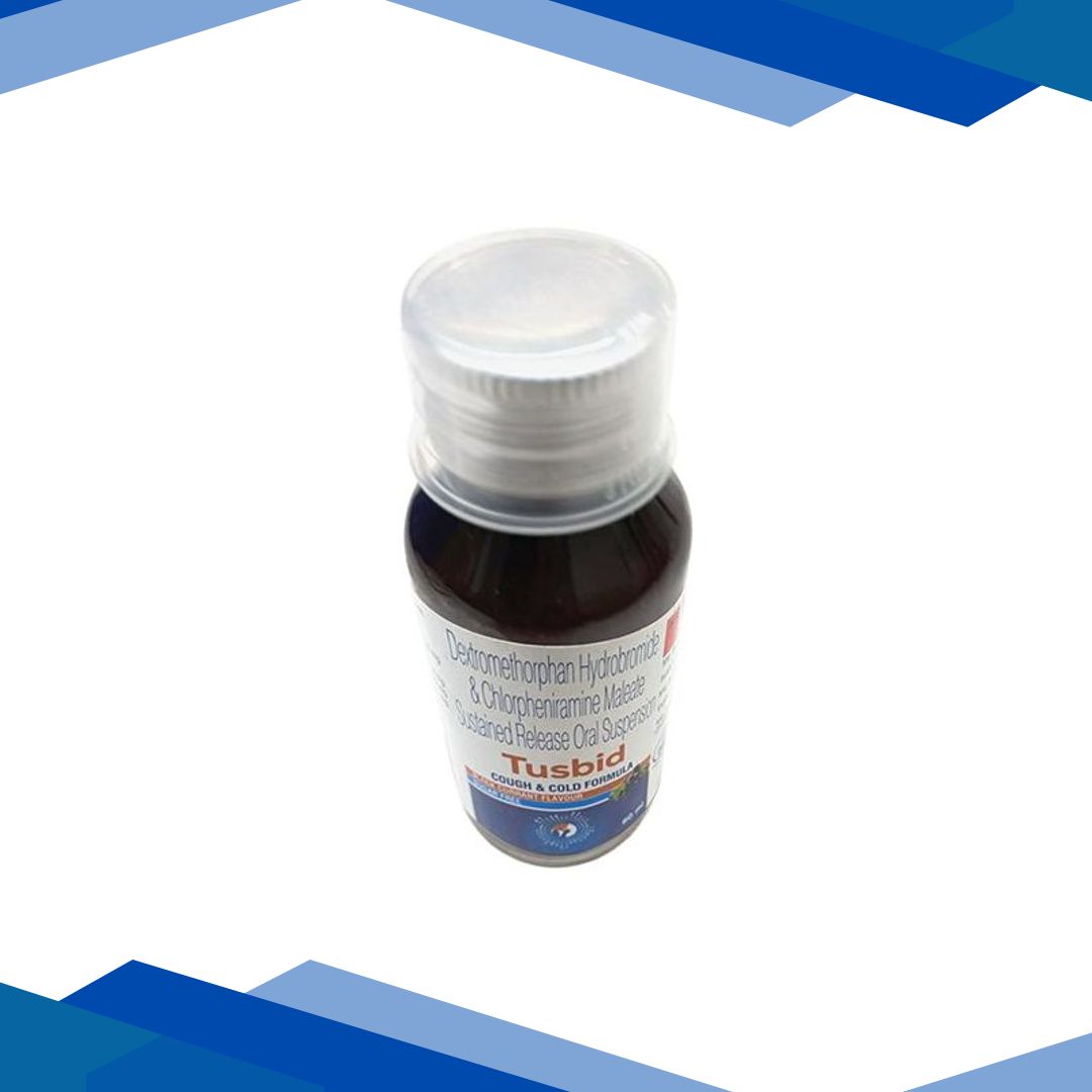 TUSBID SUGAR FREE BLACK CURRANT FLAVOUR Suspension 60ml