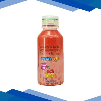 TUSPEL LS 1 SUGAR FREE CHERRY FLAVOUR Expectorant 100ml