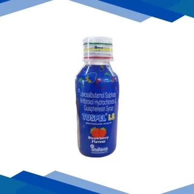 Tuspel LS Strawberry Flavour Syrup 100ml