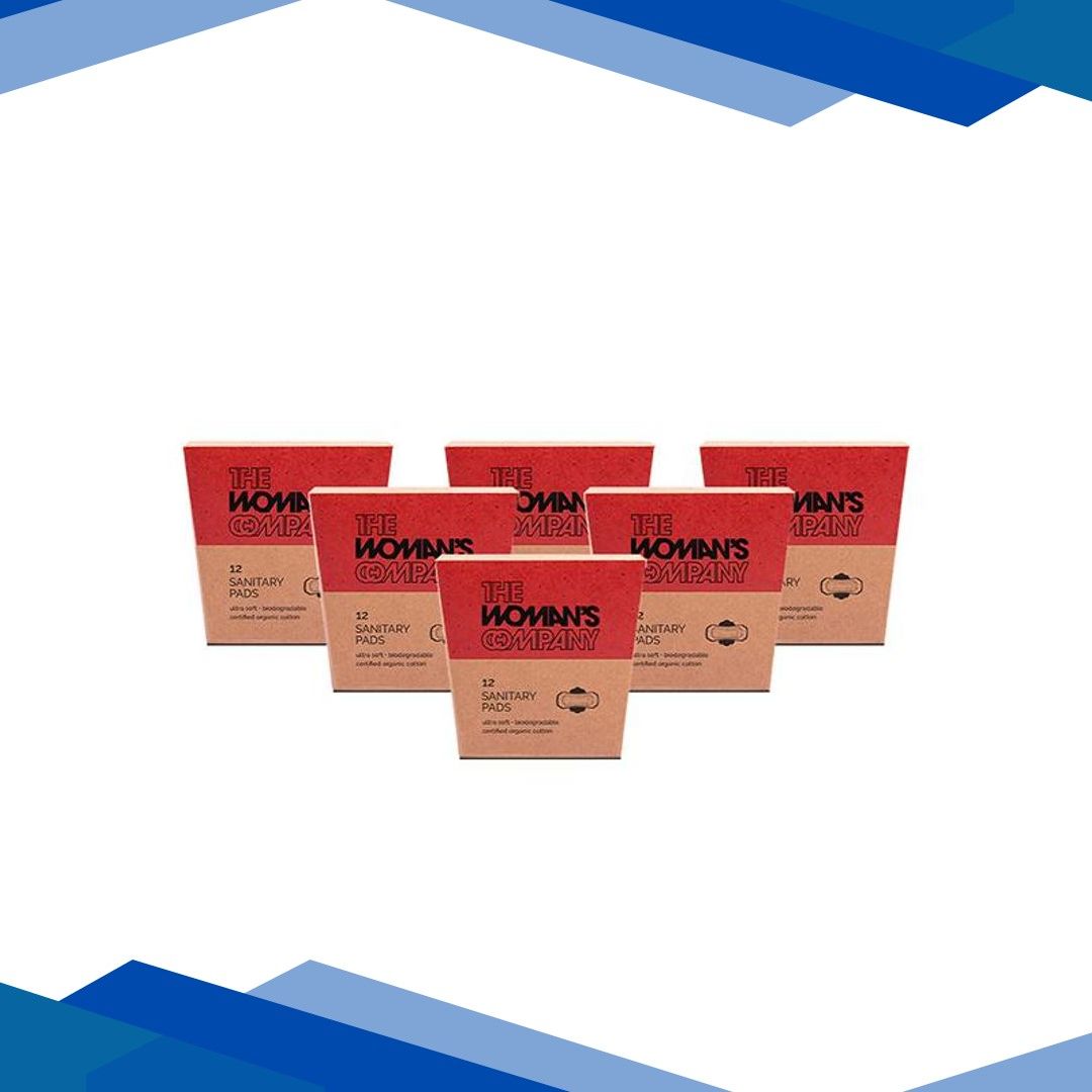 TWC Day and NightSanitary Pads Combo Pack x 6 540 gm