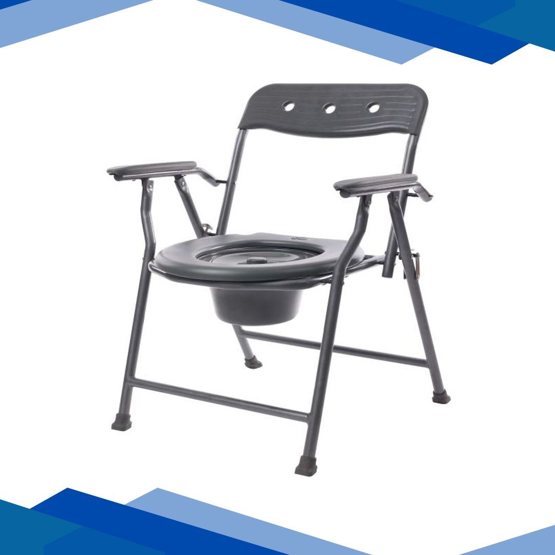 Tynor Commode Chair Ergo – Grey 1’s
