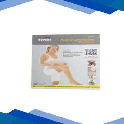 Tynor D.V.T Stocking Knee High (Pair) (S) (I 66)