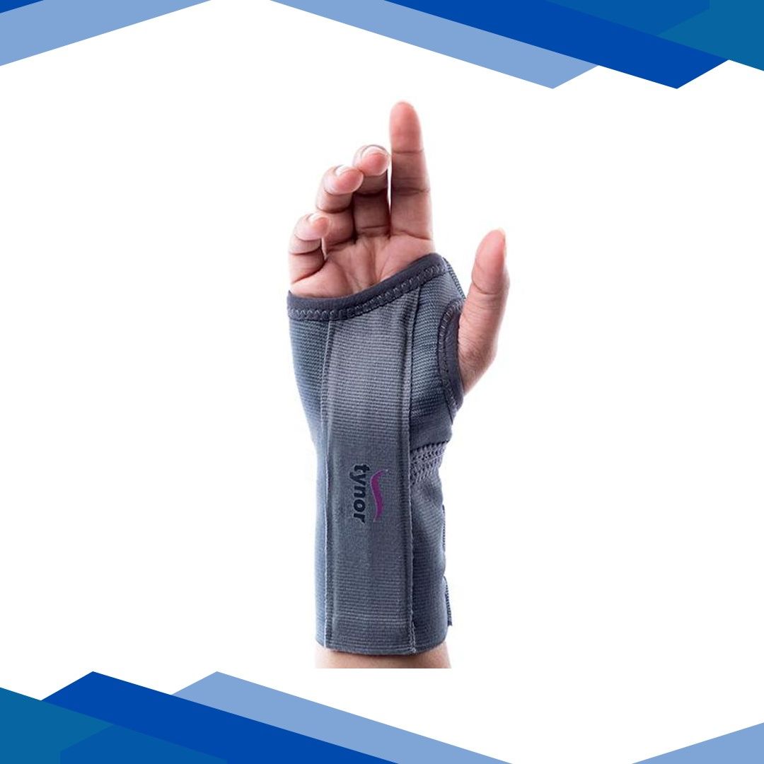 Tynor Elastic Wrist Splint (Left) (M) (E 01)
