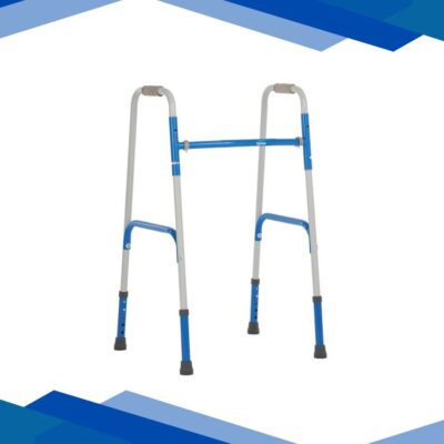 Tynor Walker Foldable Ergo (UN) (L 37) – Silver