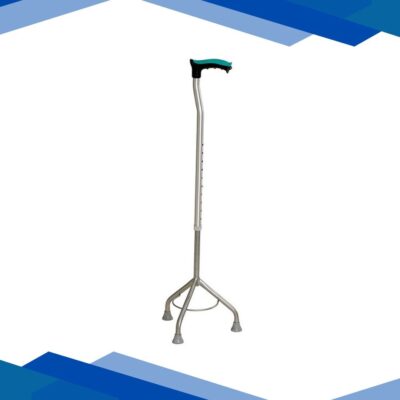 Tynor Walking Stick Tripod (UN) (L 32) – Silver