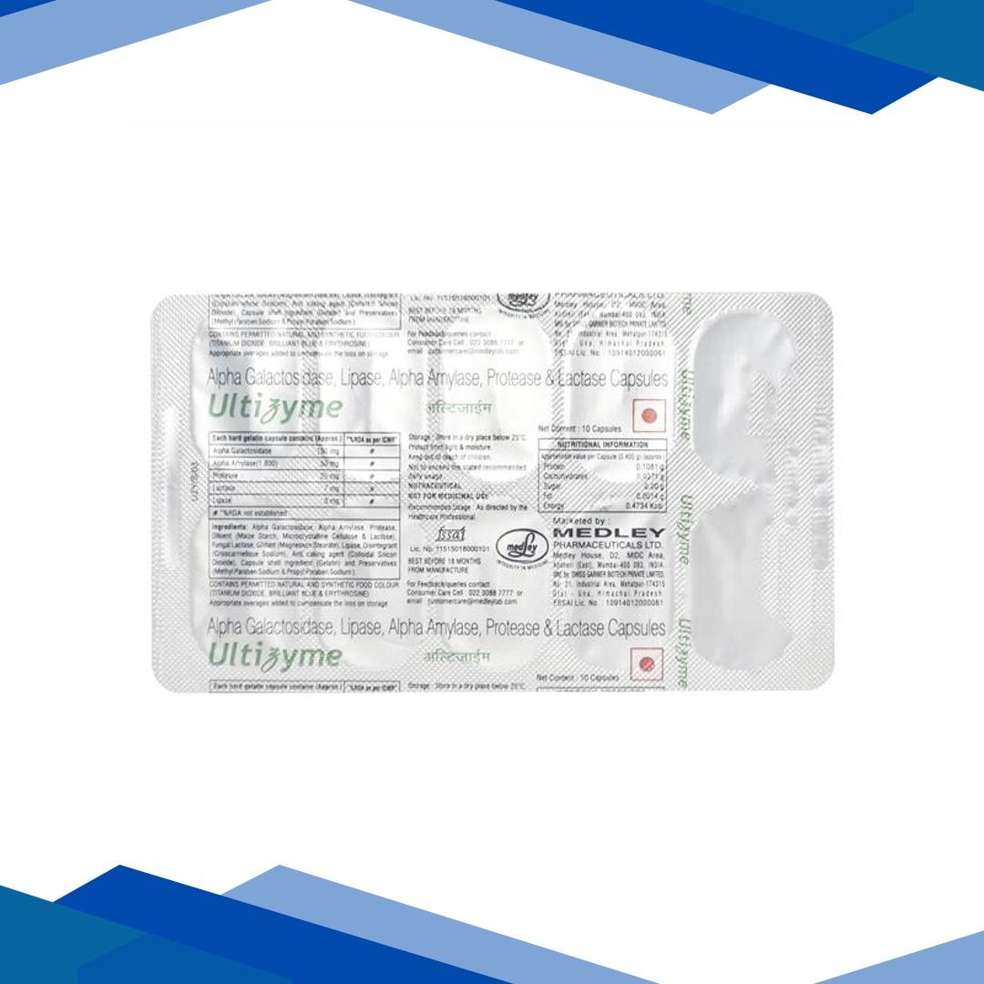 Ultizyme Capsule 10’S