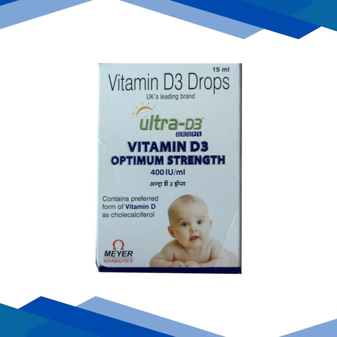ULTRA D3 400iu Drops 15ml