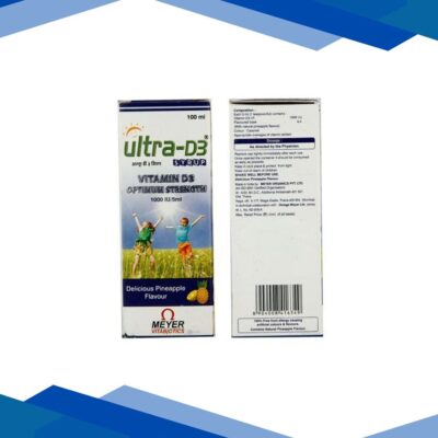 Ultra D3 Delicious Pineapple Flavour Syrup 100ml