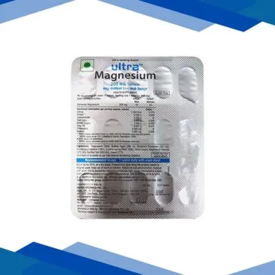 ULTRA MAGNESIUM GLUTEN FREE 200mg Tablet 15’s