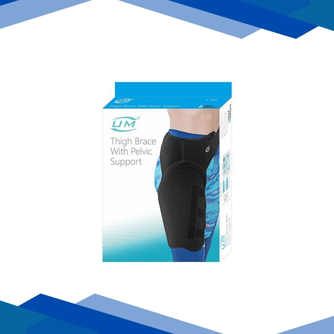 UM Thigh Brace with Pelvic Support (C02) (XL) – Right