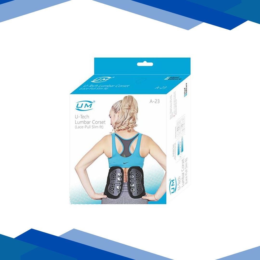 UM U-Tech Lumbar Corset Lace – Pull Slim Fit (A23) (XL)