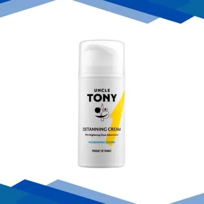 Uncle Tony Detanning Cream With Brightening Oryza Sativa Extract Nourishing Jojoba 100 Ml