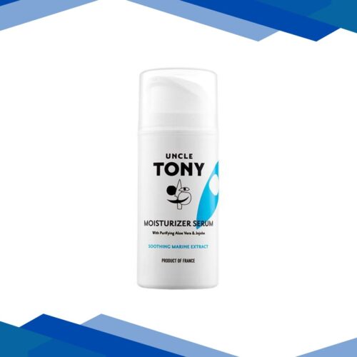 Uncle Tony Moisturizing Serum With Purifying Aloe Vera & Jojoba – Soothing Marine Extract 100ml