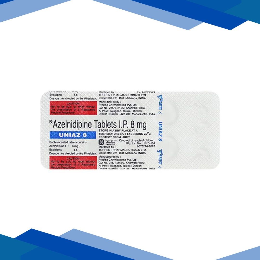 UNIAZ 8mg Tablet 10’s