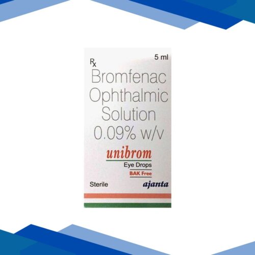 Unibrom BAK Free Eye Drops 5ml