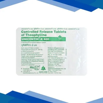 Unicontin E 600mg Tablet 10’S