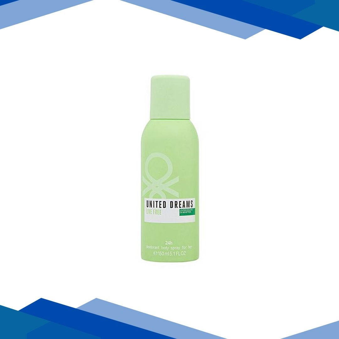 United Colors Of Benetton United Dreams Live Free Deodorant 150 ml