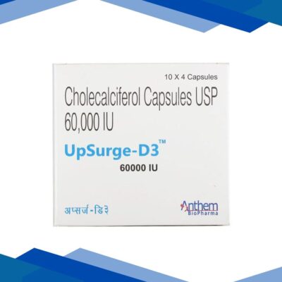 UPSURGE D3 60000iu Capsule 4’s