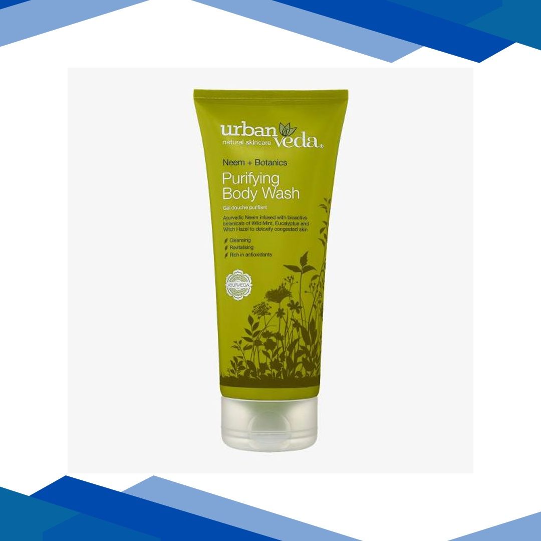 Urban Veda Purifying Body Wash Ayurvedic Neem and Botanics 200 ml