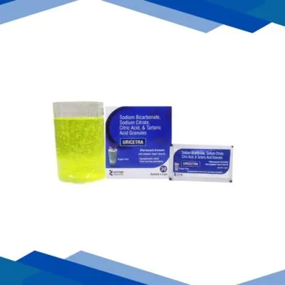 URICETRA SUGAR FREE Effervescent Granules 4gm