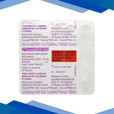 Ursocol Sr 450Mg Tablet 15’s