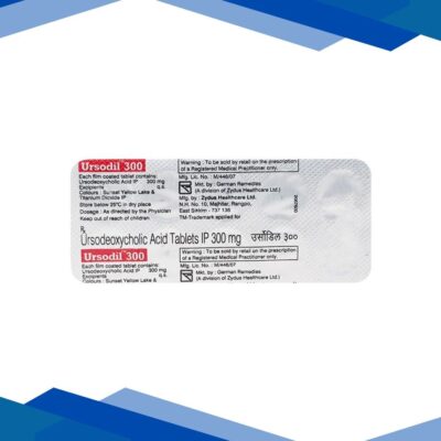 Ursodil 300mg Tablet 10’S
