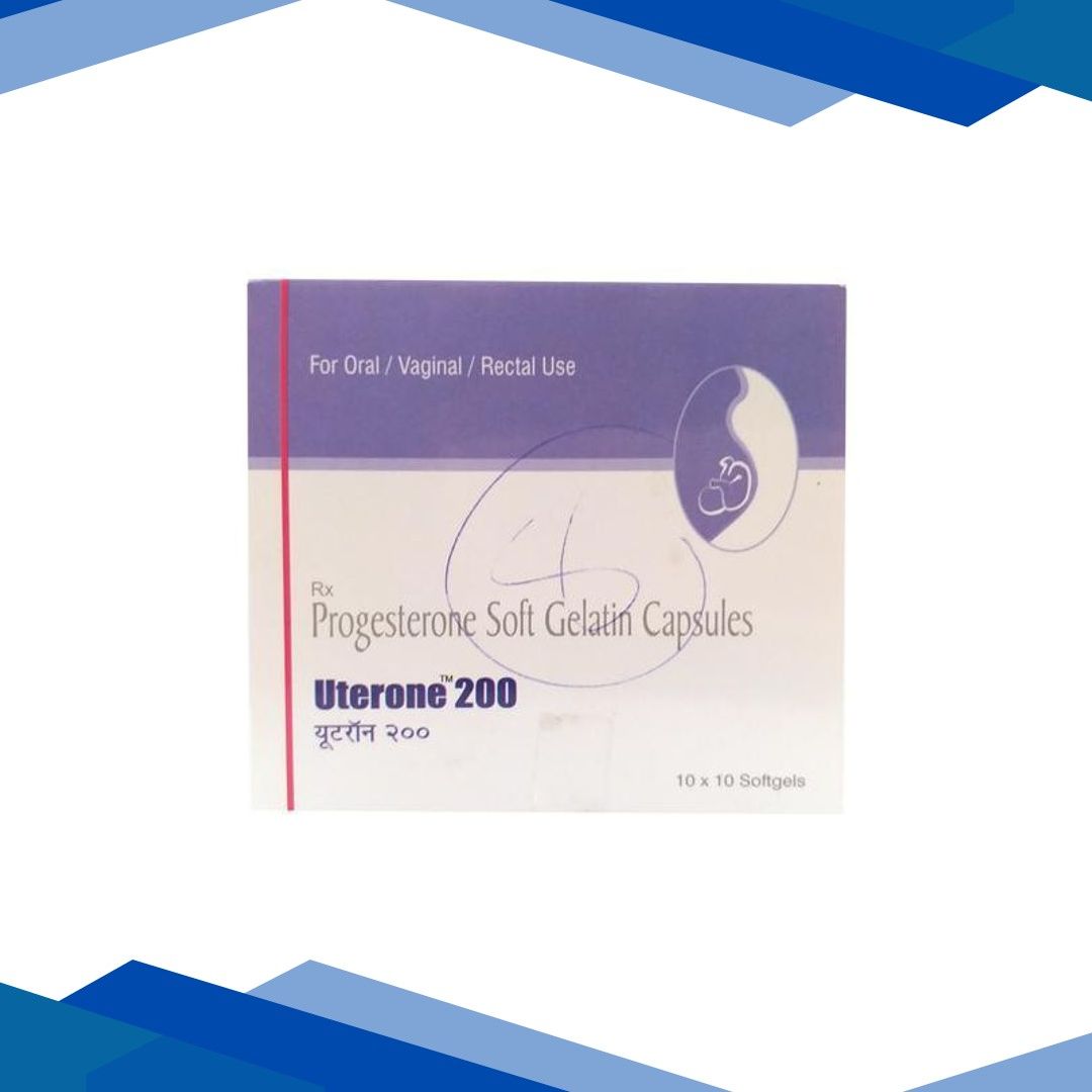 Uterone 200mg Capsule 10’S