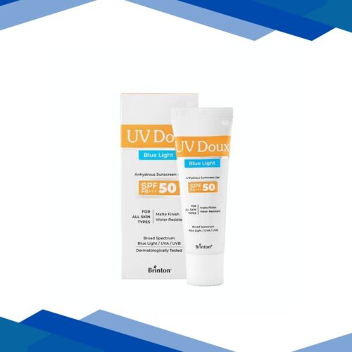 UV Doux Blue Light SPF 50 PA+++ Anhydrous Sunscreen Gel 30 g