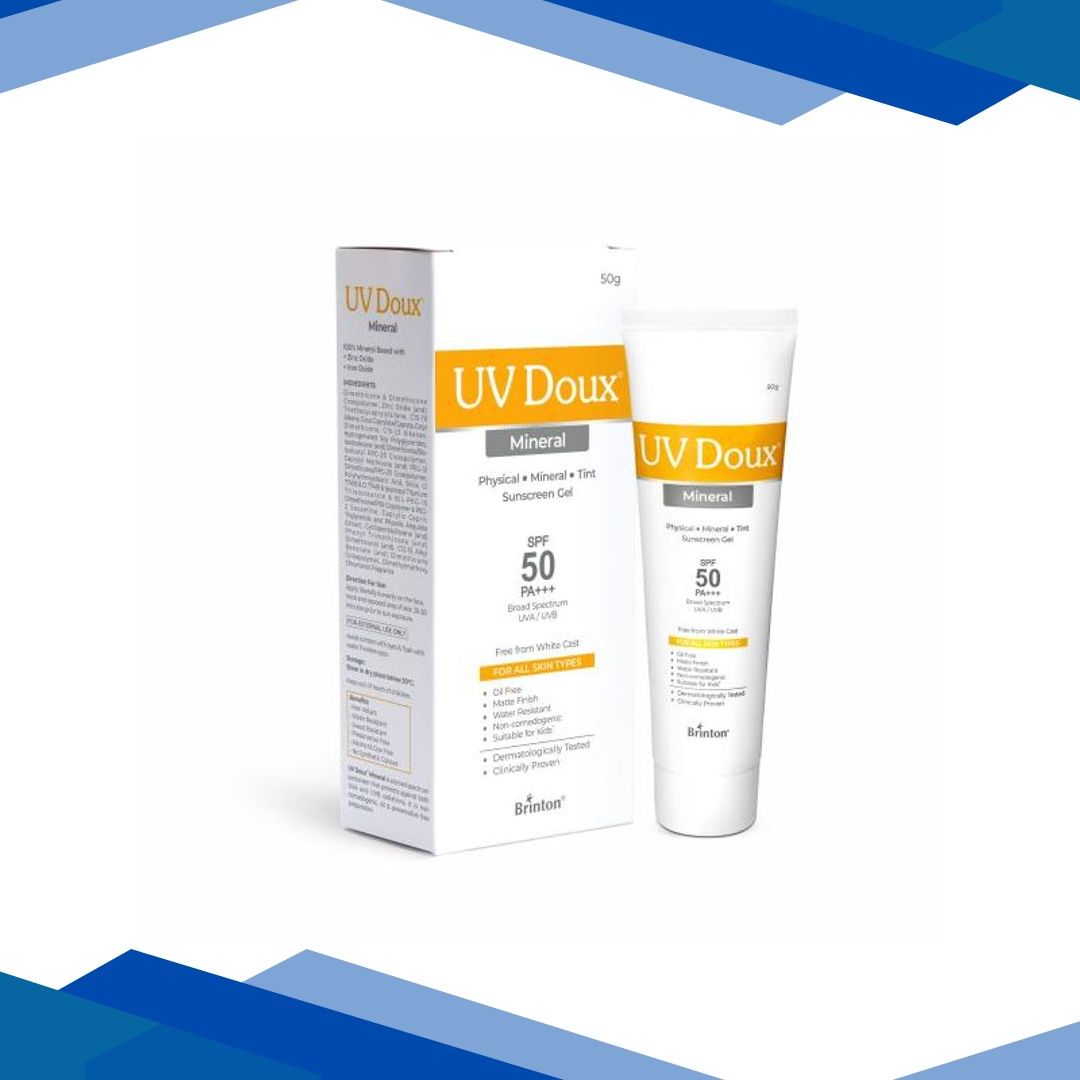 UV Doux Mineral Sunscreen SPF 50 PA +++ UVA-UVB Gel 50 g